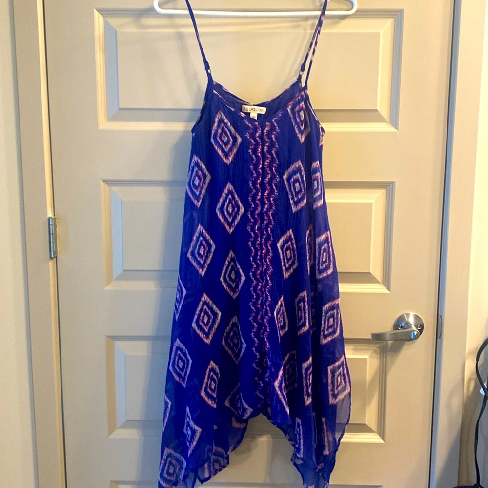 Blue Billabong beach dress